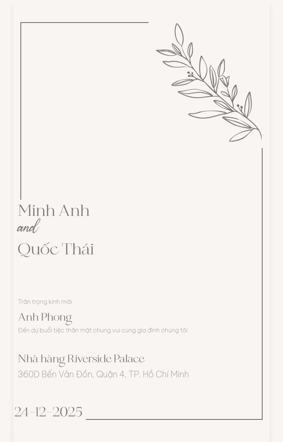 Mẫu thiệp Âu v2