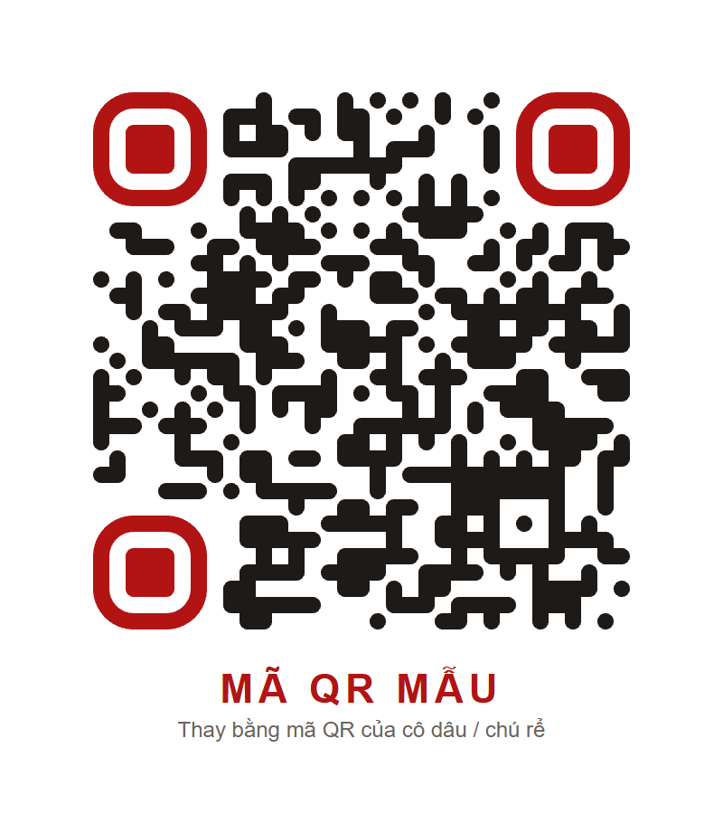 Mã QR mừng cưới